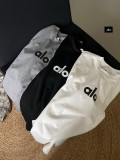 Solid color round-neck loose short-sleeve T-shirt for men and women, summer 2026 new style, regular shoulder, semi-high collar, slim-fit inner top