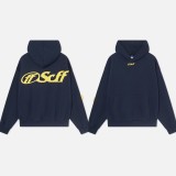 Heavyweight high street American letter print hoodie, unisex, trendy brand, loose fit, casual everyday jacket for spring