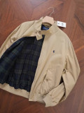 In stock: Spring 2026 new model, vintage Harrington jacket with plaid lining, versatile and casual fashion
