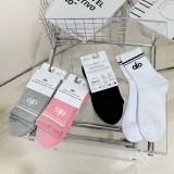 In-stock socks made of pure cotton, original, soft, comfortable, breathable, casual, sporty, with towel bottom, suitable for all seasons, mid-calf length
