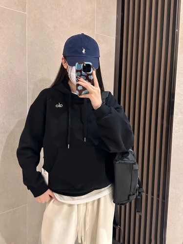 In stock 2025 Spring/Autumn model, three-dimensional logo sports drawstring hooded sweatshirt, loose and casual, same style as Kim Ji-soo
