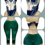 HR25031 European and American fashion women's elastic satin glossy hot pants shorts (fixed price, no price changes)