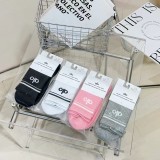 In-stock socks made of pure cotton, original, soft, comfortable, breathable, casual, sporty, with towel bottom, suitable for all seasons, mid-calf length