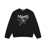 Trendy brand sweatshirt with daisy and dachshund prints and embroidery, same style as Jin Gaoyin, pure cotton round-neck top for women, street fashion brand