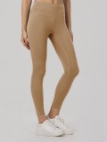 lu fleece-lined casual sports algi fitness leggings, tight-fitting pants with a naked feel, double-sided brushed outerwear yoga pants, long pants