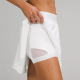 Summer two-piece tight-fitting skirt for running, anti-exposure yoga, golf, tennis, quick-dry sports skirt