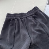 Spring and summer casual ribbed loose softstrem pants, quick-dry floor-length straight pants, outdoor sports pants