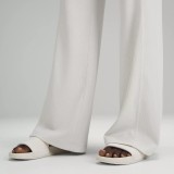 Spring and summer casual ribbed loose softstrem pants, quick-dry floor-length straight pants, outdoor sports pants