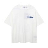 Cross-border American fashion Trapstar brand American street hip-hop casual black and white printed pure cotton short-sleeve T-shirt