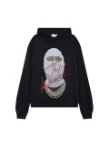 New IH NOM UH NIT hooded sweatshirt for couples, trendy brand print, loose and casual