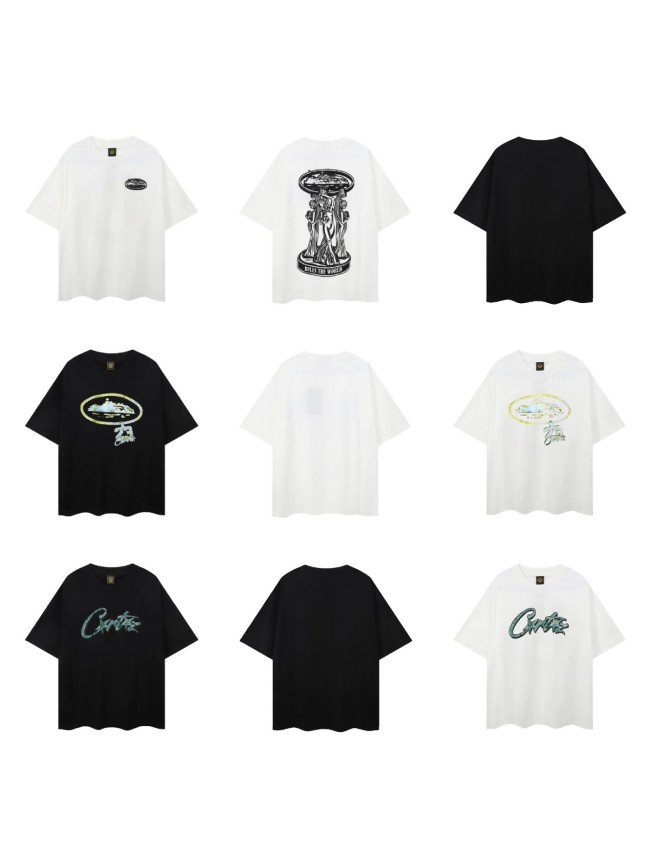 Corteiz new summer letter print loose casual short-sleeve T-shirt for men