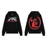 Cross-border American fashion Hellstar American street hip-hop versatile casual autumn and winter printed hooded sweatshirt