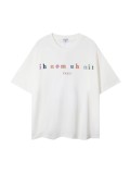 Trendy printed short-sleeve T-shirt, new summer style, loose fit, unisex top