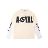 Cross-border trendy new American street hip-hop print retro casual long-sleeve T-shirt