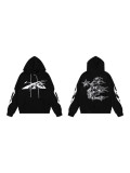 Cross-border American fashion Hellstar American street hip-hop versatile casual autumn and winter printed hooded sweatshirt