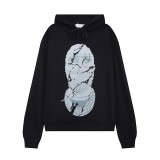 Cross-border trend IH NOM UH NIT printed loose-fitting hooded sweatshirt for men and women