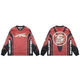 Cross-border American fashion Hellstar new American street hip-hop casual breathable versatile mesh long sleeve