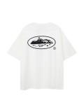 American-style trendy brand creative print loose-fitting short-sleeve T-shirt for summer, unisex