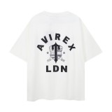 Cross-border American fashion Trapstar brand American street hip-hop casual black and white printed pure cotton short-sleeve T-shirt