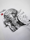Cross-border American fashion Hellstar new high-quality printed vintage American street hip-hop pure cotton short-sleeve T-shirt