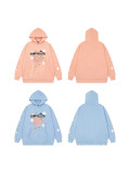 Sp5der555YoungThub new letter-printed unisex loose casual hooded sweatshirt versatile trendy brand