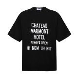 American-style trendy loose-fitting short-sleeve T-shirt, unisex, new summer printed top