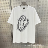 New cross-border trendy CORTEIZ Alcatraz streetwear American street hip-hop casual printed cotton short-sleeve T-shirt