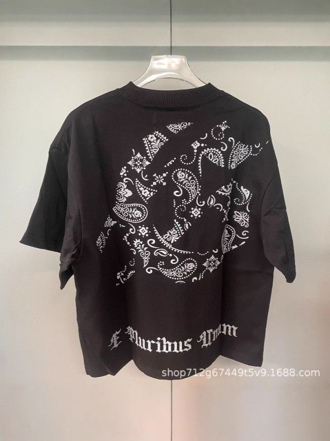 American-style printed T-shirts, high street casual style for teenagers and couples, ins short-sleeve pure cotton.