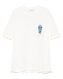 Trendy printed short-sleeve T-shirt, loose and casual, unisex, new summer style