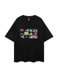 Corteiz colorful letter print loose short-sleeve T-shirt, unisex trendy brand, new summer model