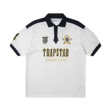 Trapstar Summer 25ss Mesh Short Sleeve Breathable Jersey High Street Hip Hop Cross-Border American Trend British Style T-Shirt