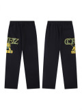 New cross-border foreign trade Corteiz Alcatraz American-style trendy brand hip-hop letter print pure cotton versatile casual sweatpants