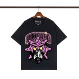 Cross-border trendy brand Glo Long's new printed pure cotton American street hip-hop casual versatile short-sleeve T-shirt