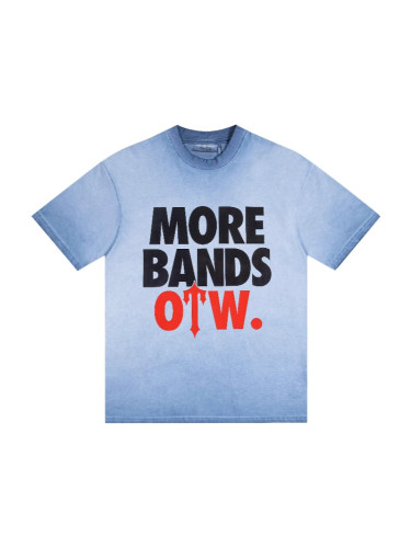 TRapstar trendy American-style letter print vintage washed short-sleeve T-shirt for cross-border sales