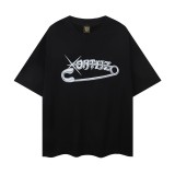 Corteiz Alcatraz print short-sleeve T-shirt, unisex trendy casual summer couple style