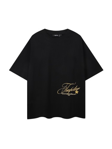 Summer new letter-printed loose short-sleeve T-shirt, trendy couple's outfit
