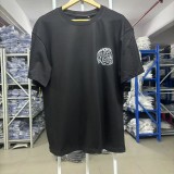 New printed short-sleeve T-shirt for men, loose fit, round neck, summer trendy casual top