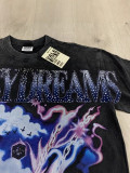 Cross-border American fashion brand VALE's new trendy American street hip-hop loose-fit full-print cotton short-sleeve T-shirt
