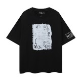 HACULLA Printed Loose Short-Sleeve T-Shirt for Men, Summer Trendy Casual