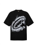 Corteiz large C print short-sleeve T-shirt for men, loose and casual, trendy brand, summer thin and breathable