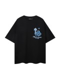 Summer new letter-printed loose short-sleeve T-shirt, trendy couple's outfit
