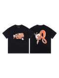 High-quality SYNA WORLD American hip-hop letter print short-sleeve T-shirt, loose casual shorts, trendy