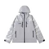 Cross-border American fashion brand Corteiz's new Alcatraz series windproof, waterproof, reflective streetwear jacket