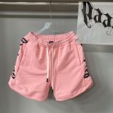 Cross-border trendy new wash-printed American casual street hip-hop versatile drawstring retro shorts