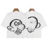 Cross-border foreign trade American fashion BBC icecream American trendy brand cartoon hip-hop Billionaire Boy printed short-sleeve T-shirt