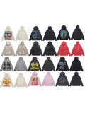Cross-border American fashion brand VALE's new street hip-hop American-style embroidered vintage washed pure cotton sweatshirt