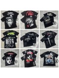 Trendy new Hellstar printed short-sleeve T-shirt, loose fit for men and women, summer fashion trendy top