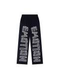 Mixed EMOTION new American street style hip-hop rhinestone casual versatile sweatpants