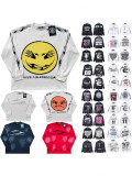 Cross-border American fashion Hellstar new American street hip-hop loose washed vintage pure cotton casual long sleeve
