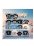 Summer Skull Rock Band Pattern Printed Short-Sleeve T-Shirt Unisex Trendy Pure Cotton